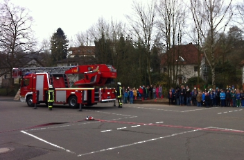 Brandschutzerziehung Grundschule Hausberge