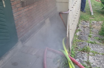 Einsatzübung Kellerbrand